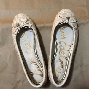 Sam Edelman Raffia Falcon Flats